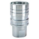 4200 Series Steel Coupler with Poppet Valve, ISO 5675 tips